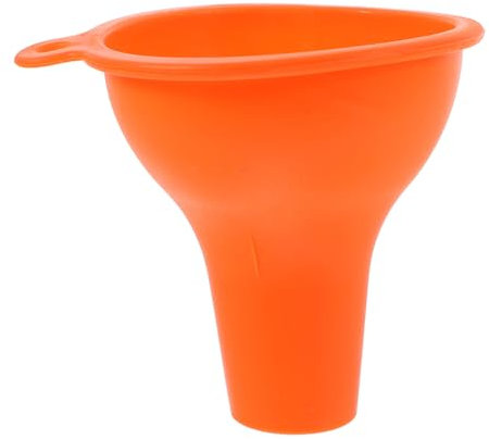 TOGEVAL Silicone Transfer Funnel Für Hunde Praktischer -trichter Lebensmittelechtem Befüllen Von Futterspielzeugen Für Einfache Übertragung Von Flüssigkeiten Große Öffnung