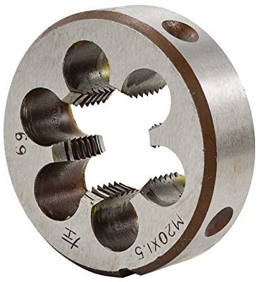 1 Stück metrische linke Hand-Maschinengewindeschneide Metallbearbeitungs-Schraubgewinde-Maschinenschneide M3 M6 M8 M10 M12 M14 M16 M18 M20(M10x1.25 Left Hand)