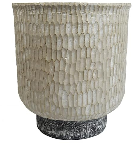Leaf Large Planters Plant Pots, 32cm Coya Planter
