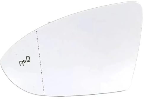 Außenspiegel Glas Links Rechts Beheizte Totwinkel-Warnung Flügel Rückspiegelglas Für Gti Für Golf 7 MK7 2014-2019 E-Für Golf 2014-2019 5G0857521 5G0857522 Umkehrlinse Rückfahr glas Spiegel(Left)
