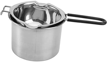 SOIMISS 2stücke Edelstahl Schmelztiegel Für Diy-schokolade Schokoladen Schmelztopf Mit Langem Griff Schmelztiegel Als Soßenbehälter Oder Warmhaltebehälter Geeignet Küchenbedarf