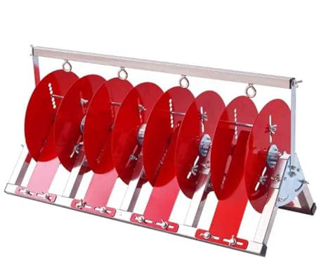 Portacarretes de alambre, dispensador de portacarretes de alambre multicarrete, distribuidor de cables de alta resistencia, apto for tender cables en el taller o en la obra.(66.5x28x34cm)