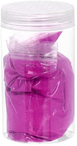 sourcing map Pigmento de óxido de hierro en polvo para hormigón, malla 325, 200 g, pigmento de lechada de óxido de hierro para pintura de azulejos pastel, cemento, cemento, fucsia