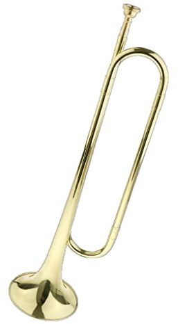 1 Stück Goldene Studenten Jugend Trompete Horn Horn Horn Signalhorn Messing Instrument Typ 1
