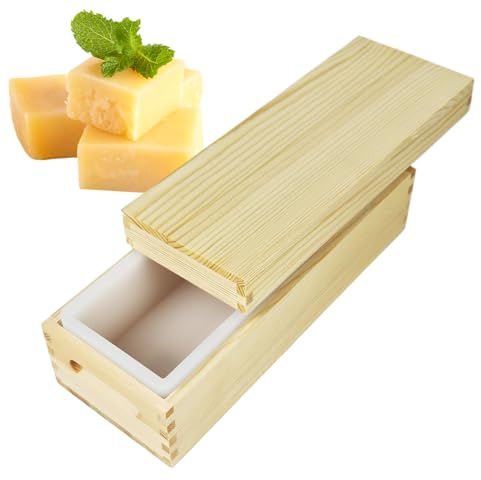 Seifenformen | Silikonformen für Seifenherstellung, vielseitig einsetzbar, 1300 ml für die Herstellung von Schokolade, Pudding, Kuchen, Handwerk