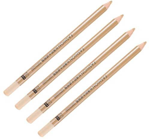 FIXOSHEE 4 piezas Correctores Lápiz para Maquillaje Cubre Ojeras y Manchas Fácil Aplicación Duradero y Portátil para Diario y Viajes