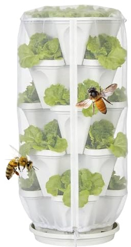 Generico Pflanzenabdeckungen – Abdeckung für Gemüse, beständig – Schutznetz für den Garten, für Früchte, Blaubeeren, Erdbeeren, Sträucher, erhöhte Kulturen im Freien, Winter
