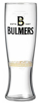 Bulmers Tall Pint Glasses 568ML/20OZ (Set of 4) + 4 Beer Mats