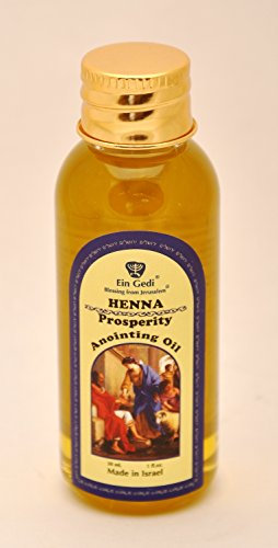 10 x Henna prosperità Anointing oil 30 ml from Holyland Jerusalem