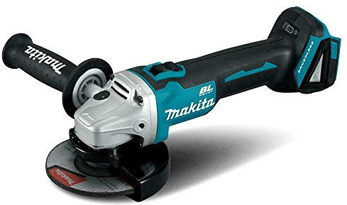 Makita DGA506 Akku Winkelschleifer ohne Akku/Ladegerät, Blau