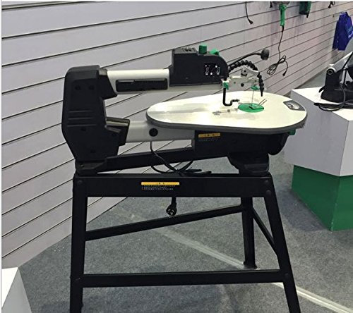 GOWE Scie à chantourner électrique 450 mm à vitesse variable 225 W 220–240 V/50 Hz 45,7 cm