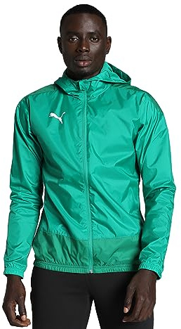 PUMA Team Goal 23 Training Rain Jacket - Pepper Green-Power Green, X-Large