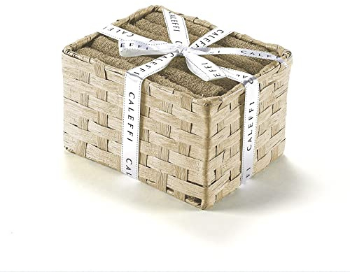 Caleffi 26594 Cotone Basic Coordinato Spugna, Naturale
