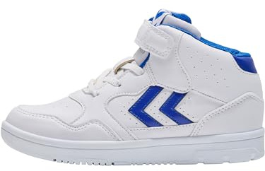 hummel kardborreband, sneakers, Camden High barn, Vit blå, 34 EU