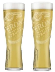 Laurie's Pub and Bar Accessories 2 vasos de pinta Peroni
