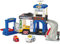 VTech - Tut Tut Bolides Série Pro, Super Poste de Police Interactif avec Voiture Chris Lieutenant de Police, Circuit Voitures, 3 Zones Magiques, Cadeau Enfant de 2 Ans à 6 Ans - Contenu en Français