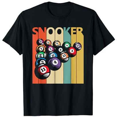 Klassischer Snooker Sport im Vintage-Stil T-Shirt