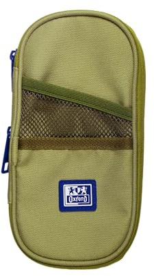 Oxford B-MAX, Estuche Escolar con Goma Elástica, Material Reciclado RPET
