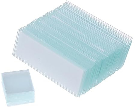 FUNOMOCYA 300 Stück Mikroskop-objektträger-abdeckungen Aus Glas Mikroskop-zubehör-set Objektträger Deckgläser Für Den Pädagogischen Einsatz