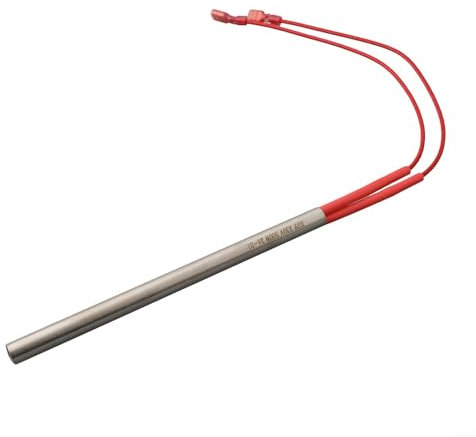 Kit de encendido de varilla caliente de repuesto de 9,5 x 150 mm, 230 V, 300 W, elemento de calefacción para parrillas de pellets estufas para Nemaxx P6 P9 P12 (barra de encendido)
