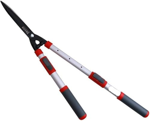 Tijera, Tijeras de jardín, Tijeras de jardín Tijeras for setos de jardín, retráctiles manuales de alta resistencia, mango de acero SK-5, utilizadas for recortar bordes, césped decorativo