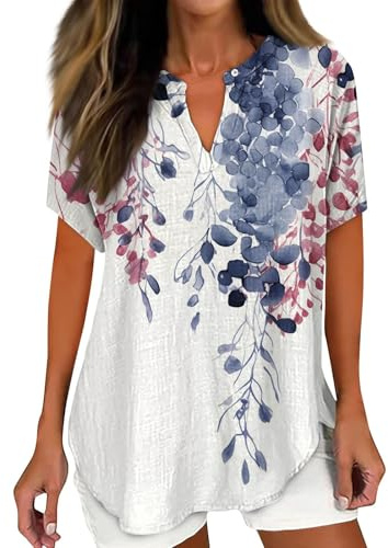 Cocila Maglia Rosso Donna in Saldo Camicia Coreana Donna Maglina Camicie da Cerimonia T-Shirts Bianca XS Magliette Manica Corta Curvy Maglie Cotone Colorate Maglia Mezza Nera Eleganti Paillettes