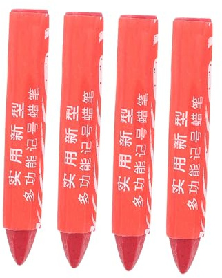 Warmhm 4 pezzi Cerosi Impermeabili per Pneumatici Marcatori Cartone e Plastica Compatti e Portatili per Auto e Veicoli Offroad