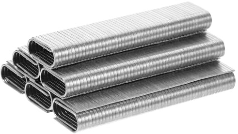 Gatuida 1000 piezas Unidades Grapas Neumáticas para Carpintería Resistentes y Prácticas Compatibles con Grapadoras Manuales para Uso Profesional y Doméstico