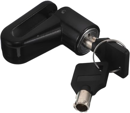 OUNONA Blocco Freno Disco Antifurto in Lega di Zinco per Moto Elettrica Bici e Scooter Sicurezza Portatile Resistente Manomissioni e Trapani Lucchetto Compatto con Chiavi