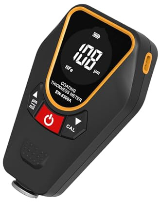 Strumento di misurazione dello spessore del rivestimento per la vernice automobilistica che fornisce alta precisione di misurazione rapida e dispositivo di archiviazione dati di esportazione dati USB