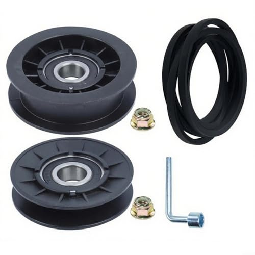 Advokingtap Set di tenditori e cinghia a V per tosaerba compatibile con GX20286 GX20287 AUC20393 1642HS, materiale robusto per condizioni di utilizzo intensivo