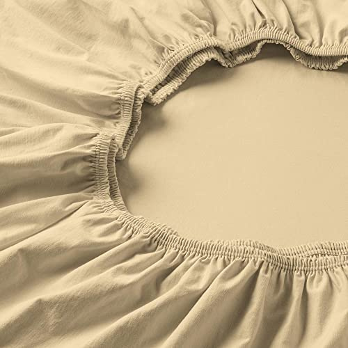 ESTELLA Spannbetttuch Zwirnjersey | Natur