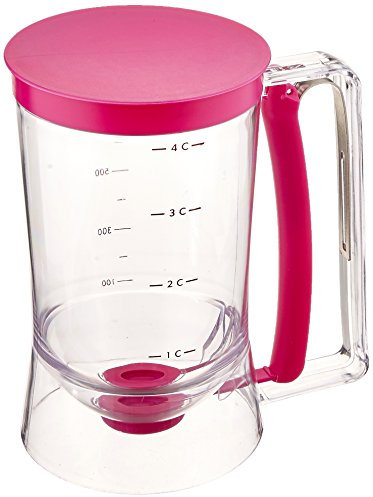 Distributeur de pte à crêpes à Distributeur de Pâte à Crêpes, Pancakes, Gâteaux. / 900 ML/Préparation de Pâte à Crêpes/Distributeur et Doseur