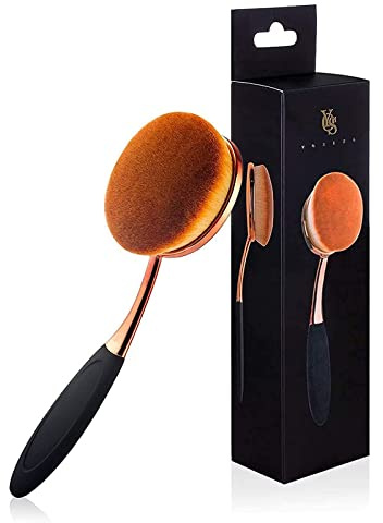 Yoseng Oval Foundation Brush Large Toothbrush makeup brushes Fast Flawless Application Liquid Cream Powder Foundation