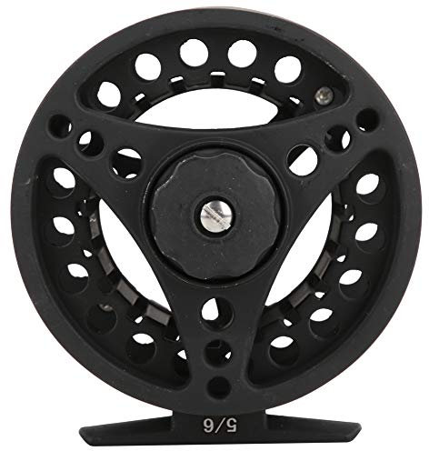 Alomejor Fliegenfischerrolle 7/8 5/6 3/4 Fliegenfischerrolle Gapless Wire Wheel Line Rollenrolle Tackle Fisherman Zubehör, Fly Fishing Wheel(5/6)