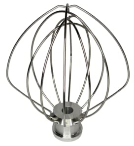 ARTISAN Schneebesen aus Edelstahl passend für KitchenAid Küchenmaschine für Spülmaschine geeignet 5KSM5THWWSS (K45WW)