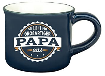 Persönliche Espresso Tasse - Papa | Steinzeug | 50ml |