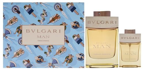 Bvlgari Man Terrae Essence by Bvlgari for Men - 2 Pc Gift Set 3.4oz EDP Spray, 0.5oz EDP Spray