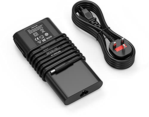 BIUBOTY 130W Laptop Charger for Dell XPS 15 9530 9550 9560 9570 4.5 * 3.0mm | 19.5V 6.67A 130W Laptop Charger Power Supply Compatible with Dell XPS 15 9530 9550 9560 9570 Precision 5510 5520 5530 M3800