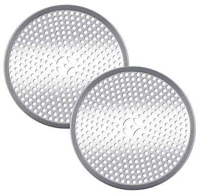 Confezione da 2 filtri di scarico per doccia, in acciaio inox e silicone, per vasca da bagno, doccia, filtro di scarico per bagno, cucina, pavimento, vasca, piatto, previene l'intasamento dello