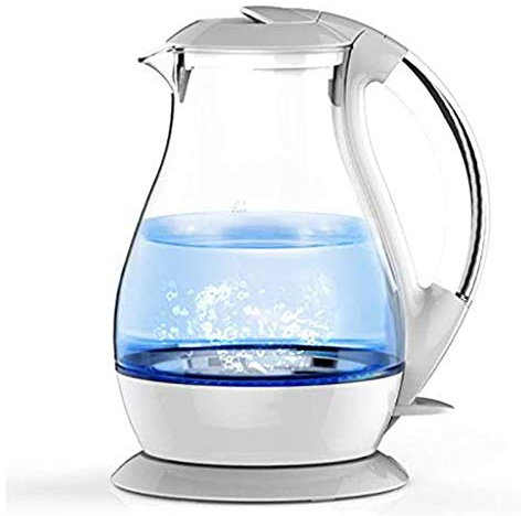 Bollitore elettrico in vetro Bollitore rapido per acqua calda Teiera Bollitore in vetro Bollitore elettrico Safehappy