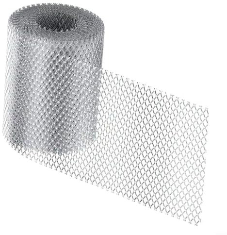 snowchecking Aluminum Gutter Guards 20Feet Mesh Gutter Guard, Aluminum Gutter Guard for LEAF Guards for LEAF Filter Gutter Guards(15cm)