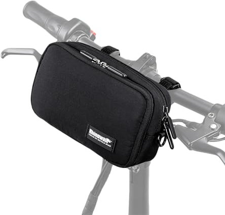 ENJOHOS Lenkertasche Fahrrad Multifunktional Fahrradtasche Vorne Wasserdicht Fahrradtasche Lenker Fahrrad Tasche Umhängetasche mit Schultergurt, Regenhülle