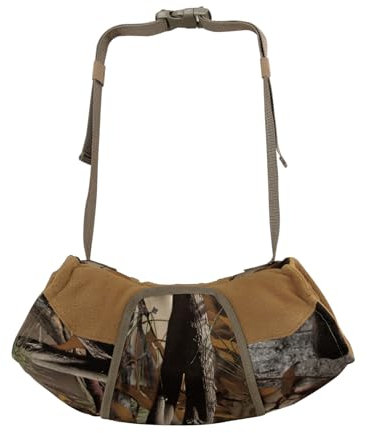 Camo Handwärmer Tasche, Handwärmer Muff für die Jagd, Reißverschluss-Handwärmer mit Sichtfenster-Design, Handmuff Jagd für Angeln, Wandern, Camping, Eisfischen