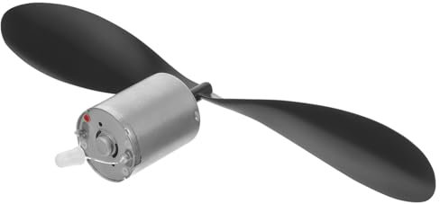 LALADEFIEE 1set Mini Generatore Eolico Wind Turbine Per Esperimenti Scientifici Educativo Attività All e Insegnamento Del Elettrica