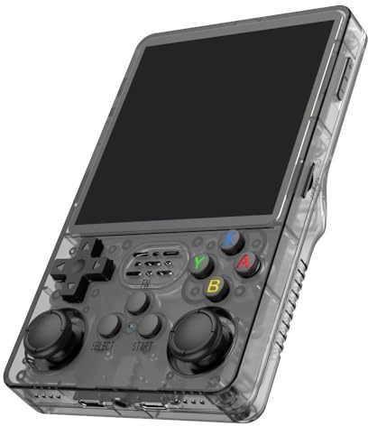 BaYuYPOO R36 Plus Retro Handheld Game Console with 128GBuilt-in 20000 Classic Games, Portable Video Gaming Console Linux System 4.0 Inch IPS Screen, 3000mAh Rechargeable Battery