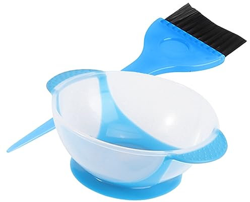 PACKOVE 1 Set Gebackenes Öl Spülpinsel Set Strähnchen Färbeset Bimssteinschale Mit Griffhalter Färben Von Haarfarbenpinsel Produkten Bürsten Mischen Trocknen Alle Färbeschalen