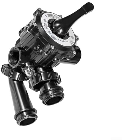 ARMYJY Válvula de filtro de piscina, válvula multipuerto de 1-1-2 pulgadas, sistema de control de filtro de arena con junta para Hayward S200 S240 SPX0710X32