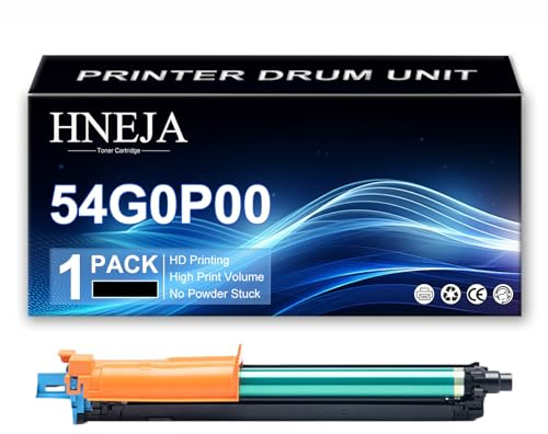 Kompatible Trommeleinheit für Lexmark MX910 MX910de MX910dxe MX911 MX911de MX911dte MS911 MS911de Drucker, 54G0P00 Bildeinheit Ersatz | Hohe Reichweite | 125000 Seiten,Black-1 Pack