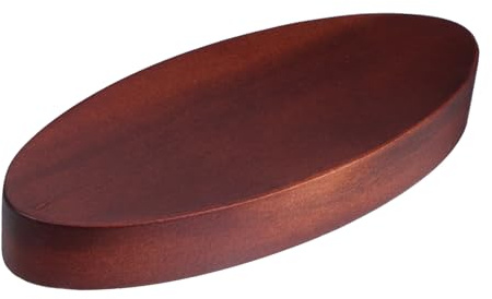 TOYZFRIENDY Bandeja de Servir de Madera de Nogal Tabla Charcutería sin para Aperitivos Postres Franceses y Platos de Queso para Sushi Mariscos y Decoración Reuniones